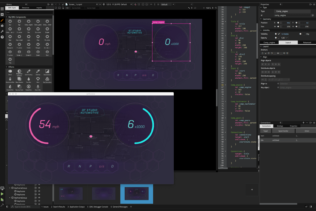 Esempio interfaccia grafica